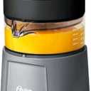 Oster Electric Citrus Juicer, High-Performance Silver 75 Watt Motor Electric Orange Juice Squeezer for Oranges, Lemons, and Limes