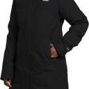 THE NORTH FACE Women's Arctic Parka (Standard & Plus Size) | Waterproof Shell, Recycled Down Insulation, Adjustable Hood (Black, S)