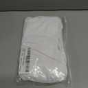 Amoretu Women's 2025 Ruched 1/2 Sleeve T-Shirts Square Neck Fitted Going Out Tops (White, XL)