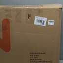 WOWLIVE Laundry Basket with Wheels, Heavy Duty Laundry Hamper with Wood Lid, Clothes Hamper with Divided Removable Liner Bag, Large Capacity Iron-Made Laundry Sorter Laundry Room Organization (Grey) (115L(22 x 13 x 26.4 Inches))