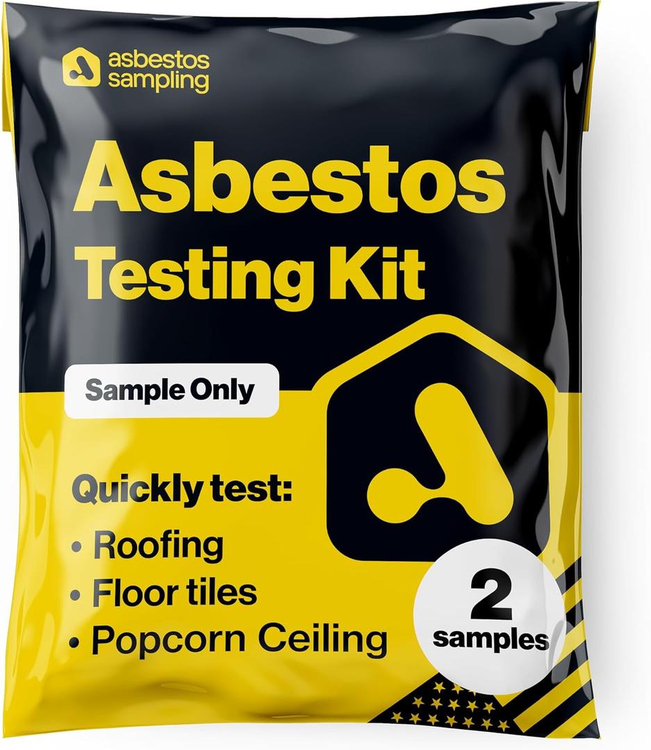Asbestos Test Kit - Sample Only Testing - 72hr (3 Business Day) NVLAP lab Result with lab Testing fee Included. (1 Samples)