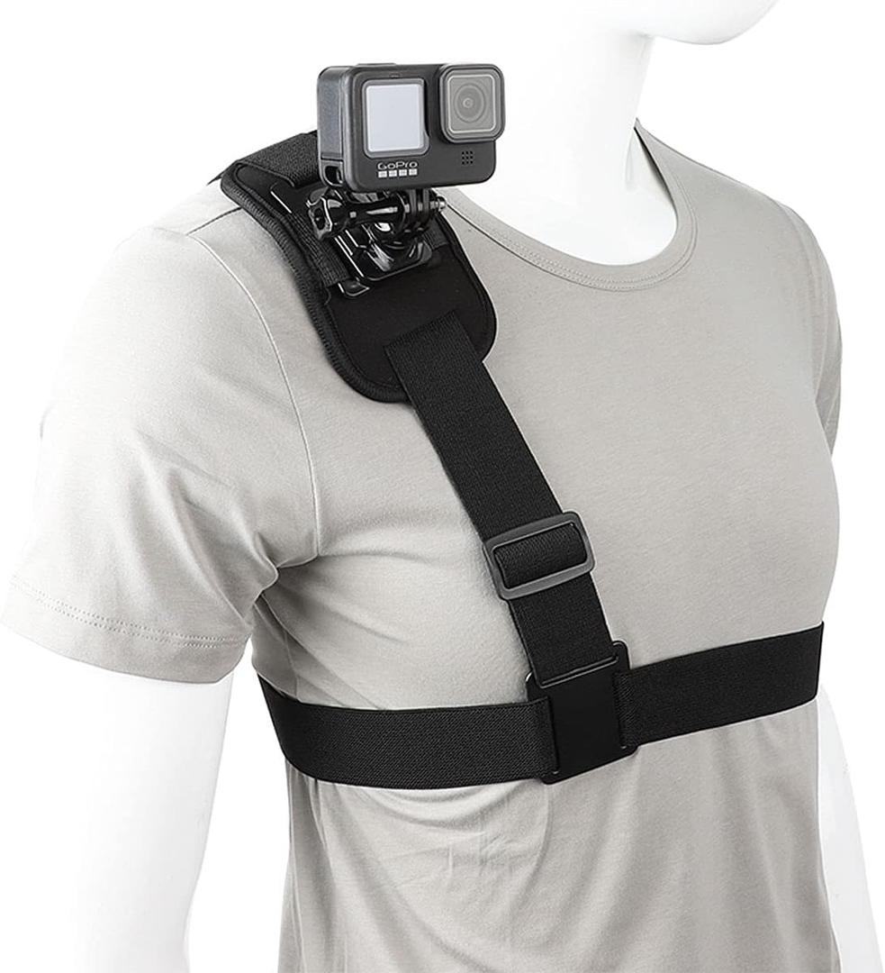 PellKing Single Shoulder Strap Mount Compatible for GoPro AKASO or Other Action Cameras