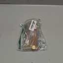 Pack of 4 Leather Drawer Pulls Light Coffee Cabinet Handles 5 inch Dresser Knobs Cabinet Door Handle, Faux Leather Pulls for Dresser, Closet, Kitchen Cupboard (5in Hole Center, Light Coffee)