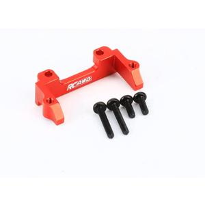 RCAWD Metal Servo Mount for 1/18 1/24 Scx24 FMS Fcx18 Fcx24 Rc Crawler Car Upgrade Parts(Red)