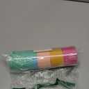 AOBKIAT 5 Rolls Rainbow Party Streamers Crepe Paper,Candyland Party Decorations for Christmas,Birthday,Wedding,Bachelorette,Bridal/Baby Shower,Hanging Candyland Backdrop Decoration