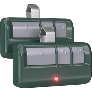 2 for Chamberlain LiftMaster Craftsman Garage Door Opener Remote 893LM 893Max 971LM Universal, Green