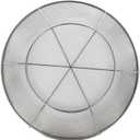 Juvale Stainless Steel Fine Mesh Strainer - Durable Rust-Resistant Mesh Colander - Ergonomic Handle Rice Colander - Ultra-Fine Flour Sifter - Dishwasher Safe with Stable Design - 11 in x 4 in, Silver