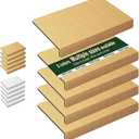 5 Tier PVC Wire Shelf Covers Faux Wood Grain Wire Rack Covers for Shelves, Shelf Liners for Pantry, Closet, Bathroom & Kitchen, Waterproof Scratch Resistant Easy Install, 24"12",Original Wood