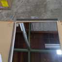 Black Bathroom Mirror for Wall, 36x40 Inch Rectangle Mirrors with Metal Frame, Modern Rectangular Wall Mirror for Bathroom Living Room, Entryway Hangs Horizontal or Vertical