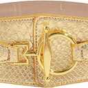 Women's Vintage Wide Elastic Waist Belt for ladies Jeans Dress
