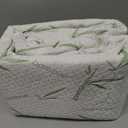 Masirs Waterproof Mattress Protector - Thick and Soft Quilted Fabric Will Give You a Comfortable, Quiet and Cool Night Sleep, Quality Fabric That is Durable and Machine Wash Really Well (Queen Size)