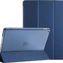 ProCase for iPad 9th/ 8th/ 7th Generation Case 10.2 Inch (2021/2020/2019 Release), 10.2 iPad Case 9th/ 8th/ 7th Gen Cover, Slim Smart Cover with Translucent Hard Shell Back -Darkblue