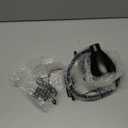 BOHON Desk Lamp 5 Color Modes 10 Brightness Dimmer Reading Light 10W 38 LED Clamp Lamp with Auto Off Timer 360 Flexible Neck Clip on Light for Bed Bedside, AC Adapter Include