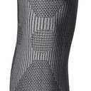 NEENCA Compression Leg Sleeve - Long Knee Sleeve, Ultra-thin Leg Sleeve with Graphene Ions Infused Fabric for Knee Pain Relief, Swelling, Arthritis, Poor Circulation, Runner, Sports - FSA/HSA Approved (Medium, Silver Gray - Single)