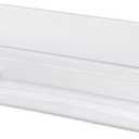 Smart Choice 241505301 Upper Shelf Refrigerator Door Bin Clear, Impact Resistant Freezer Replacement Compatible with Frigidaire 240430321 241505305, Fits Select Frigidaire & Kenmore Models