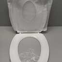 Toilet Seat, Elongated Toilet Seat with Toddler Seat Built in, Potty Training Toilet Seat Elongated Fits Both Adult and Child, with Slow Close and Magnets- Elongated (White)