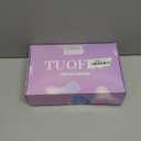 Mens 70s 80s Disco Brown Curly Wig With Glasses Necklace Mustache and Wig Cap Natural Fluffy for Rocker Halloween Costume Cosplay