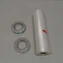 Duck MAX Strength Window Insulation Kit, Winter Window Seal Kit Fits up to 5 Windows, Heavy Duty Shrink Film Cuts to Size for Easy Indoor Installation, Window Tape Included,62 In. x 210 In., Clear