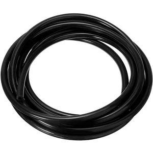 Silicone Tubing 1/8" ID x 1/4" OD Black Food Grade High-temperature Pure Silicone Hose Tube Pipe for Air and Liquid Transfer (Length 6 Meter- 19.68FT)