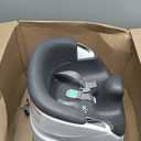 Ingenuity Baby Base 2-in-1 Booster Feeding and Floor Seat with Self-Storing Tray - Slate