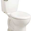 American Standard 215DB104.020 Cadet Pro 1.28 GPF 2-Piece Round Front Toilet with 10-in Rough-In, Medium, White