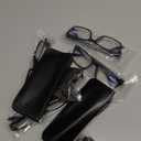 Gaoye Reading Glasses Men/Women, Eyeglasses, Blue Light Readers for Men/Women, Computer Eye Glasses, Cheaters (C2-5 Pack Light Black)