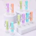 PROLOSO Mini Flashlight Keychains for Kids Toy Flashlights Bulk Assorted Colors Torch Key Rings Hiking Camping Party Favors 50 Pcs