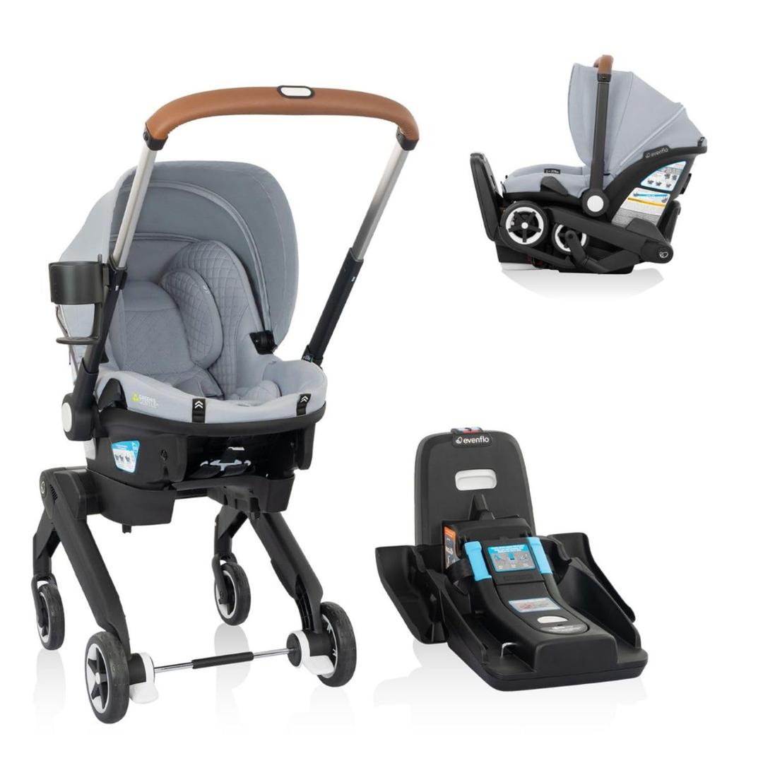 Evenflo Shyft DualRide Preemie and Infant Car Seat Stroller Combo, MFD: 11/26/2025