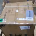 Weili 20 Inch Built in Beverage Fridge with Glass Door, 120 Can Under Counter Soda Beer Drink Refrigerator with Blue LED Light for Home Office or Bar, 36-50F Auto Defrost