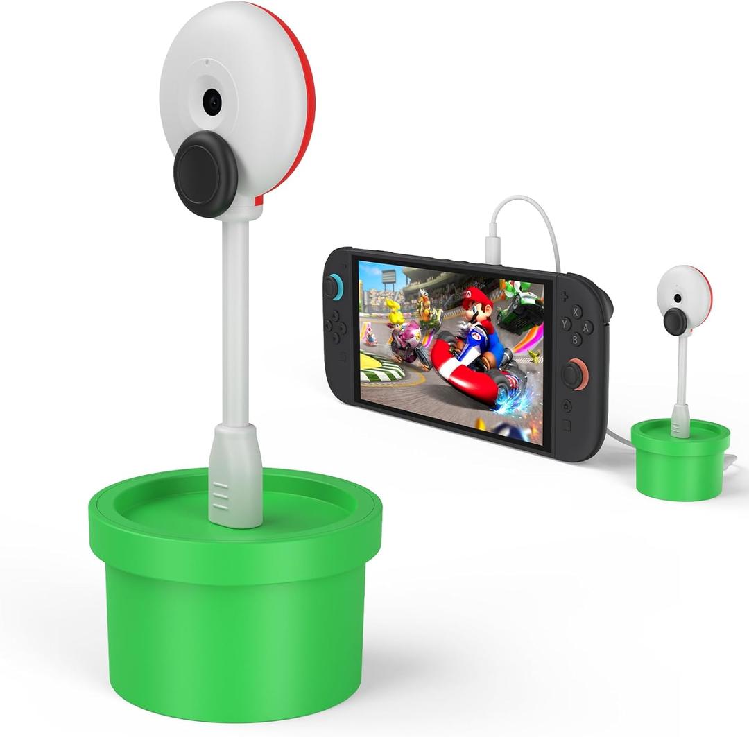 Camera 720P for Nintendo Switch 2 Game Chat/Video Chat with Sliding Privacy Lens Cover