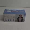 AMZPONY Cordless Neck Massager for Pain Relief Deep Tissue, Rechargeable Shiatsu Neck and Back Massager with Heat Kneading Shoulder Massage for Body Muscle Pain Relief,Gifts for Dad Mom Friends (Black)