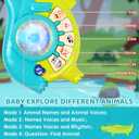 Marstone Toddler Toys for 1 2 Year Old Boy Gift: Baby Musical Toys 12-18 Months, Educational Learning Piano Guitar for Baby 1-3 with Animals and Sounds, 1st First Birthday Gifts for Kids, Girls