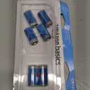 6-Pack Non-Rechargeable CR123A Lithium Batteries, 3 Volt, Up to 10-Year Shelf Life