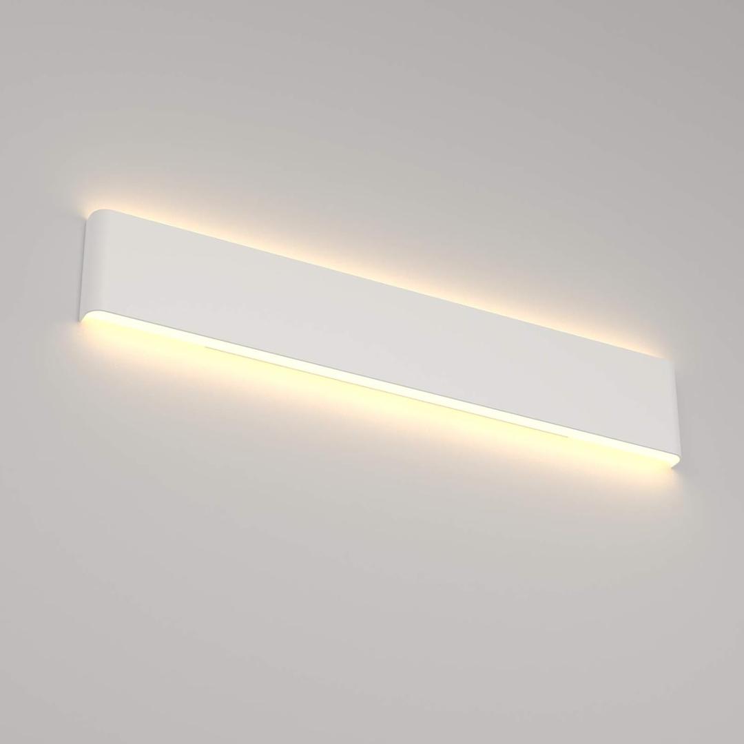 Ralbay LED Modern Vanity Light 32.67"/30W Aluminum Up and Down Modern LED Vanity Lights for Bathroom (White-Warm White)