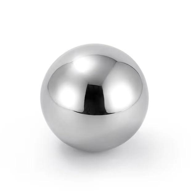 Precision Chrome Steel Bearing Balls G25 1-1/4 inch Baoding Balls - Ideal for Hand Health Exercise