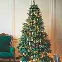 Dark Green 24 Pcs Velvet Bows Christmas Tree Ornaments Valentines Day Bows Decoration for Garland Home Coquette Wedding Decor (5 x 7 Inch,Width of 3/8")