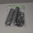 LARS NYSØM Electric Salt and Pepper Grinder Set, USB Rechargeable, Automatic Salt and Pepper Mills, Spice Shakers Refillable with LED Light, Adjustable Coarseness, Ceramic Grinder (Ash Gray)