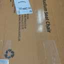 Sportneer Stadium Seats with Back Support: 2.5'' Thick Comfy Cushion 6 Adjustable Angle Bleacher Seat with Armrest - 2 Large Pockets, 2 Cup Holders Stadium Chair for Sport Events Concerts Parks (Extra Wide - 24", Black, 2 Pack)