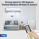 KT-N828 New Universal Air Conditioner Remote Control for Carrier CHIGO ELECTROLUX FUJITSU GOLDSTAR HITACHI LG Mitsubishi or Other Brands of Conditioning