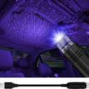 Star Projector Night Light, Car Accessories for Women and Men, Romantic Car Led Lights Interior, Adjustable Interior Car Lights, Roof, Bedroom, Decor, Room Decor, Home Decor, Plug and Play (Blue)