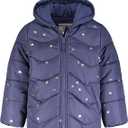 Baby Girls Winter Jacket Thick Warm Clothes 12M Kids Cute  Print Hooded Coat Outwear