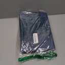 Sdootjewelry Navy Gift Bags, Kraft Paper Gift Bags with Handles, 50 Pack Heavy Duty Matte Tote Paper Bags, 7.5 x 3.1 x 10.2" Shopping Bags, Kraft Bags, Party Bags, Retail Bags