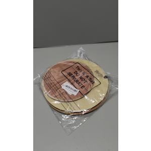 Yulejo 5 Pcs Aztec Wall Decor Vintage Boho Farmhouse Round Wall Art Western Wood Geometric Hanging Sign for Home Kitchen Bathroom Bedroom Living Room Mexican Wall Decor