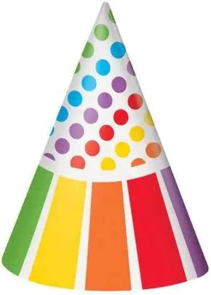 MINI CONE HATS PARTY FLAVORS 12 Pieces Pack of 2
