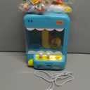 Skirfy Dinosaur Claw Machine, Mini Vending Machine with Lights & Music, Adjustable Sound, Candy and Electronic Prize Dispenser, Includes 45 Toys, Candy and Birthday Gift for Kids Boys