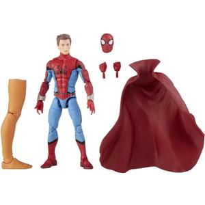 Avengers Marvel Legends Series 6-inch Scale Action Figure Toy Zombie Hunter Spidey, Premium Design, 1 Figure, 3 Accessories, and Build-a-Figure Part