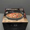 PIEZANO Crispy Crust Pizza Oven by Granitestone  12 Inch Electric Pizza Oven Indoor Countertop Maker with Ceramic Stone Heats up to 800F for Delicious Stone Baked Pizzeria Style Pizza at Home