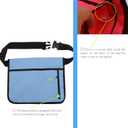 Nurse Storage Bag Multifunctional Nurse Storage Bag, Medical Kit Practical Waist Bag Nurse Pocket Storage Bag (SkyBlue)