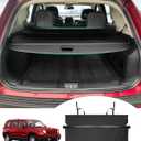 Powerty Cargo Cover for Jeep Patriot & Compass 2007-2016 Accessories Trunk Cover Retractable Trunk Shielding Shade Cargo Luggage Cover No Gap (Not Fit 2017 Jeep Patriot)