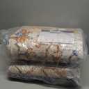 Spill Proof 6x9 Area Rug - Easy Clean Non Slip Carpet for Homes with Kids, Machine Washable Rug for Bedroom (Blue)